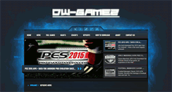 Desktop Screenshot of dwgamez.com